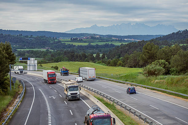 istock Freight transportation on the road 2214746793