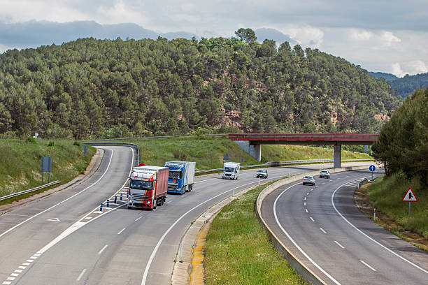 istock Freight transportation on the road 2214747044