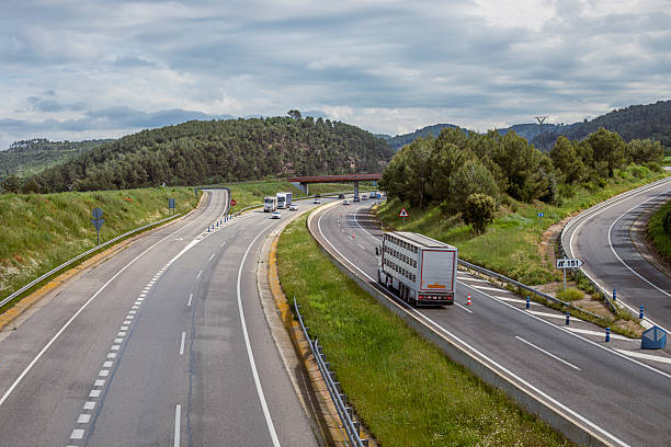 istock Freight transportation on the road 2214747045