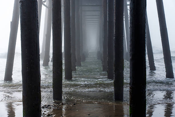 istock Misty View Under Oceanside Municipal Pier in California 2214747115