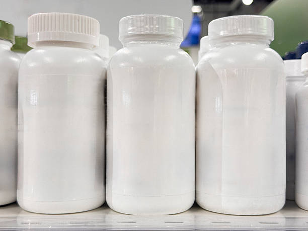 istock Bottles on a Shelf Mock-up 2214747118