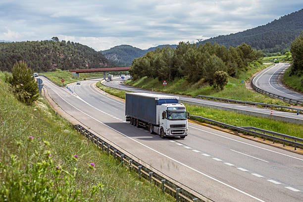 istock Freight transportation on the road 2214747185