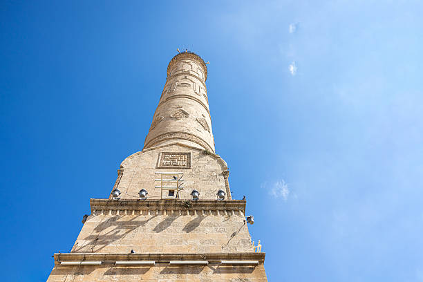 The historic mosque minaret in Mardin