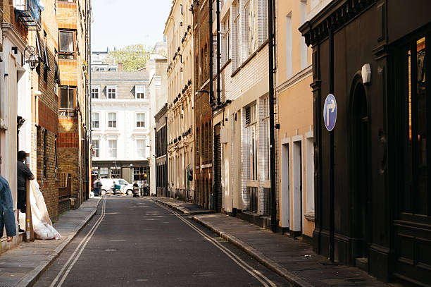 A back street in London, England