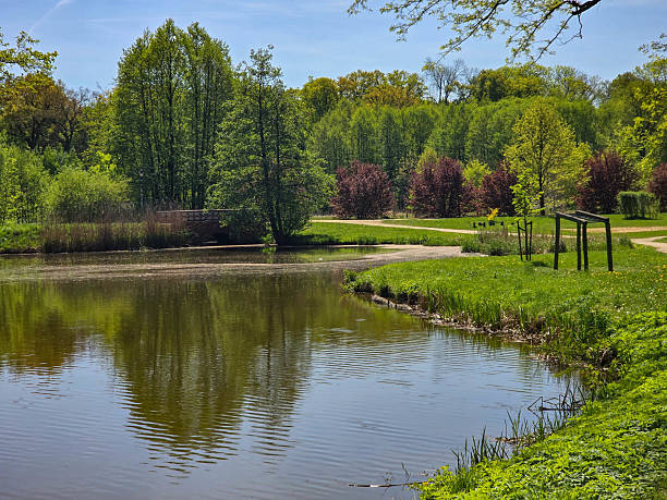 istock Tranquil River Landscape on a Sunny Day 2214750974
