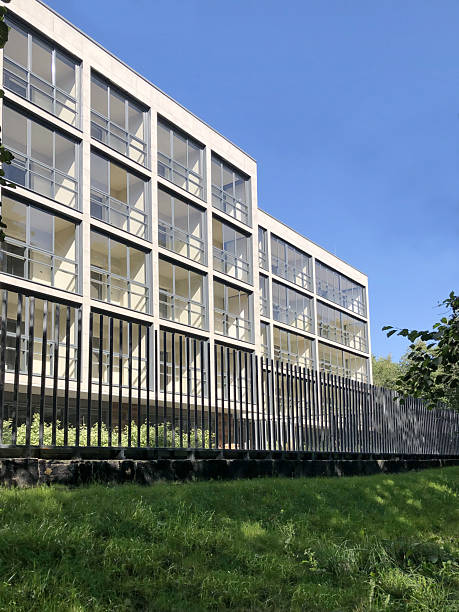 istock Facade of a modern residential building 2214755136