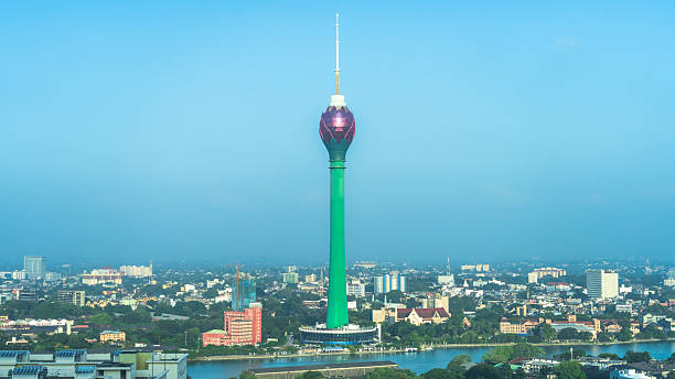 istock Lotus Tower in Colombo City 2214755961