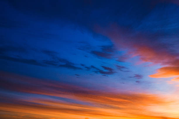 istock Colorful dawn sky and clouds over Chesapeake Bay 2214764032