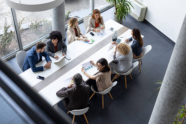 istock Collaborative Business Discussion in a Bright Office 2214771372