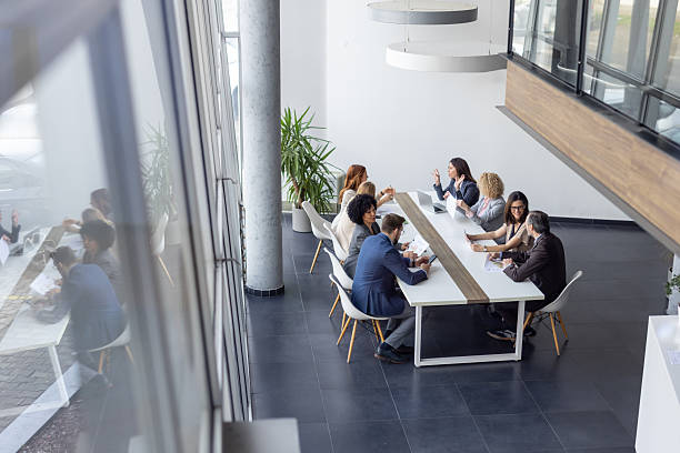 istock Diverse Business Team Collaborating on Company Goals 2214771378