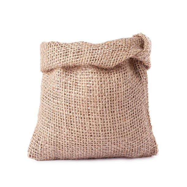 istock One natural burlap sack isolated on white 2214773502