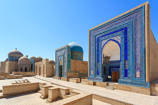 istock Shah-i-Zinda Necropolis (Samarkand, Uzbekistan) 2214790551