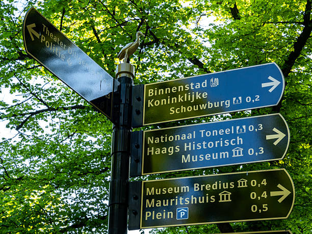 istock Signposting in The Hague 2214814993