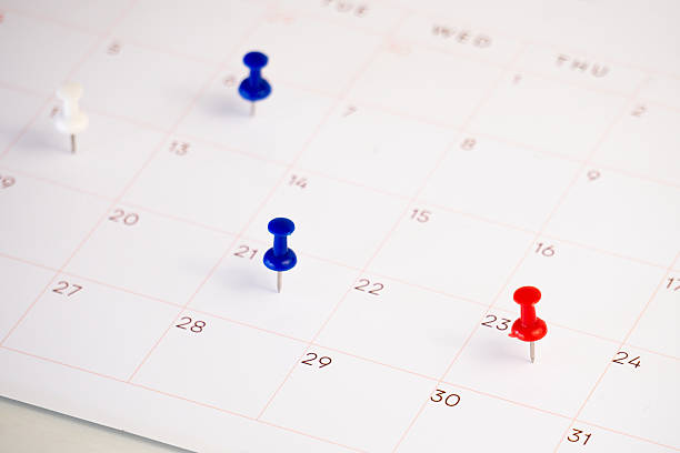 istock calendar with number of days marked 2214819107