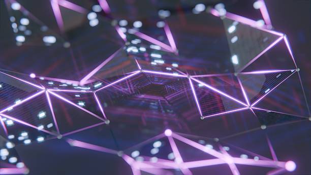 istock Neon Matrix: A Digital Odyssey into the Luminous Virtual Abyss 2214821105