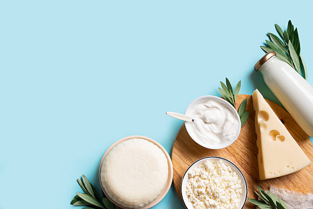 istock Various dairy products. Shavuot concept. 2214821909