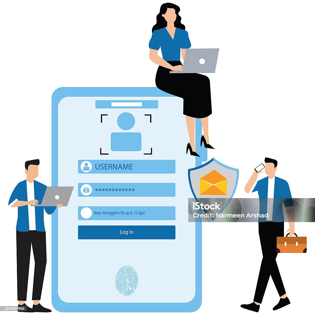 One Time Password Or Otp Security Code On Mobile Phone 2step ...