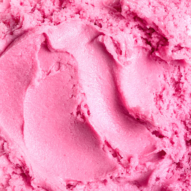 istock Pink blueberry ice cream texture 2214821968