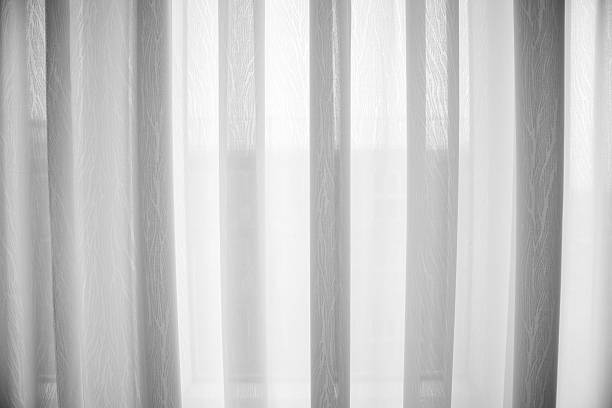 istock Minimal Modern Living Room with Soft White Curtains – Cozy and Elegant Interior Design 2214824965
