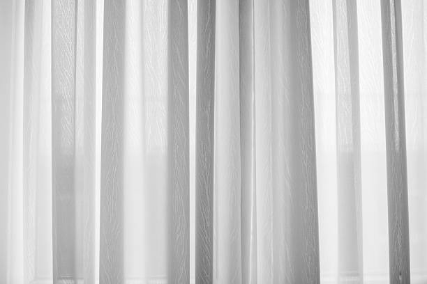 istock Minimal Modern Living Room with Soft White Curtains – Cozy and Elegant Interior Design 2214824976