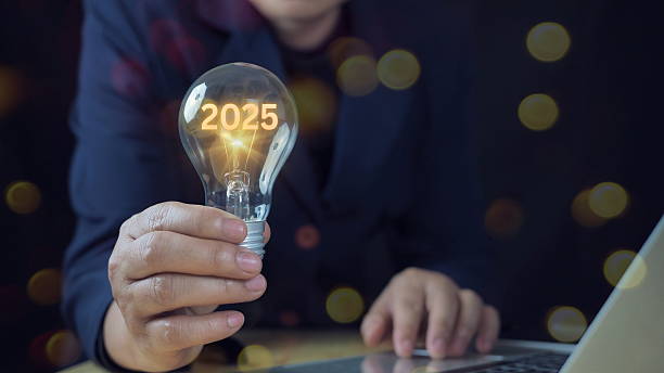 istock Hands holding light bulb for Concept new idea concept with innovation with 2026 text, representing inspiration, creativity, and the excitement of new year 2026 2214830065
