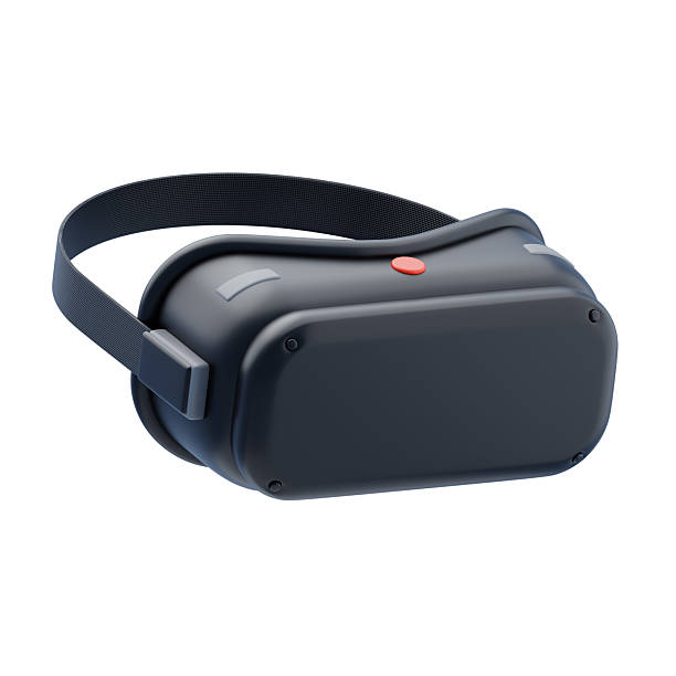 istock Vr Gaming 3D Icon. Virtual reality headset gear 3d icon 2214832620