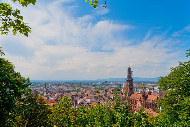 istock Panoramic view of Freiburg im Breisgau, Germany 2214834152