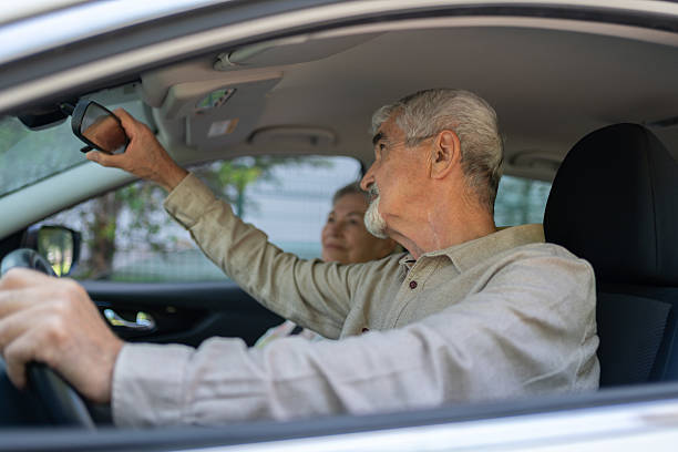 istock Senior Man Driving His Car 2214834501