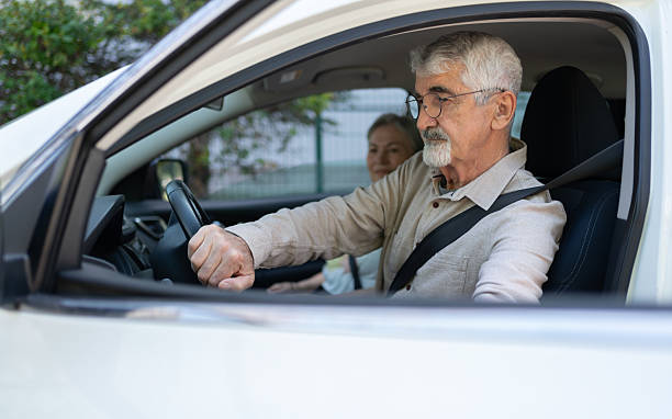 istock Senior Man Driving His Car 2214834663