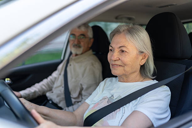 istock Senior Woman Driving Her Car 2214834741