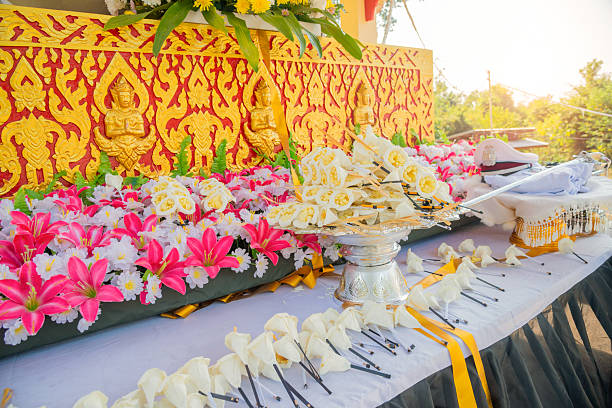 Thai funeral ceremony, after life ceremony.