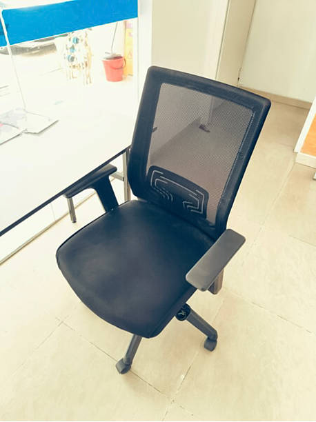 istock A black office chair. 2214851169