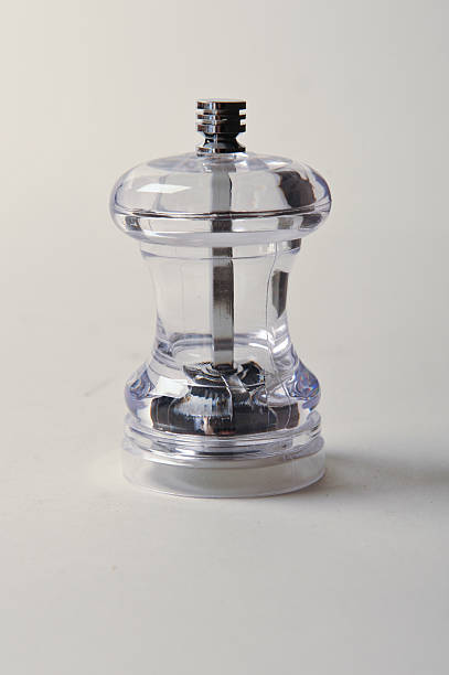 kitchen tools: plates, cups, baking dishes, salt shakers, pepper shakers