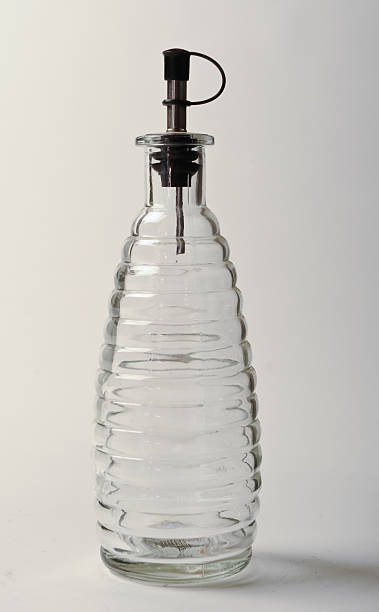 Decoration Bottle on Aqua Background, 3D Rendering