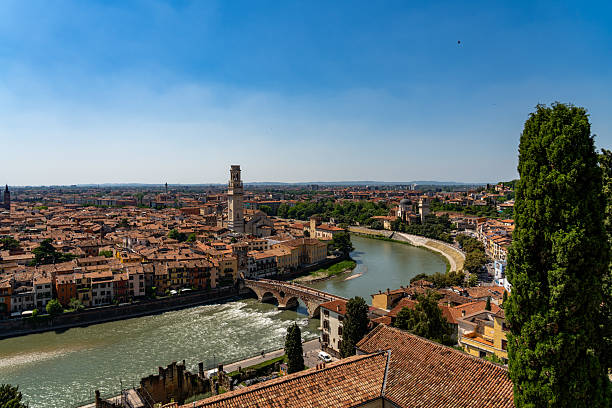 istock Panoramic View of Verona with Adige River and Historic Architecture 2214861699