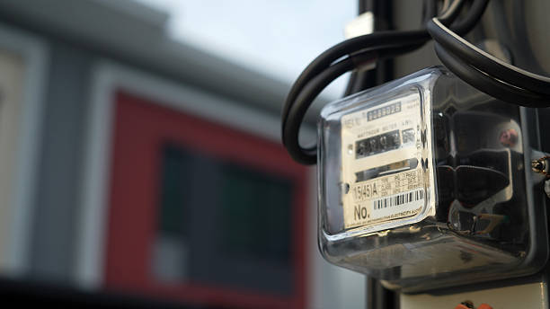 istock Electricity meter for residential houses 2214861861