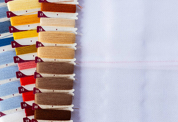 Small detail from large embroidery work.