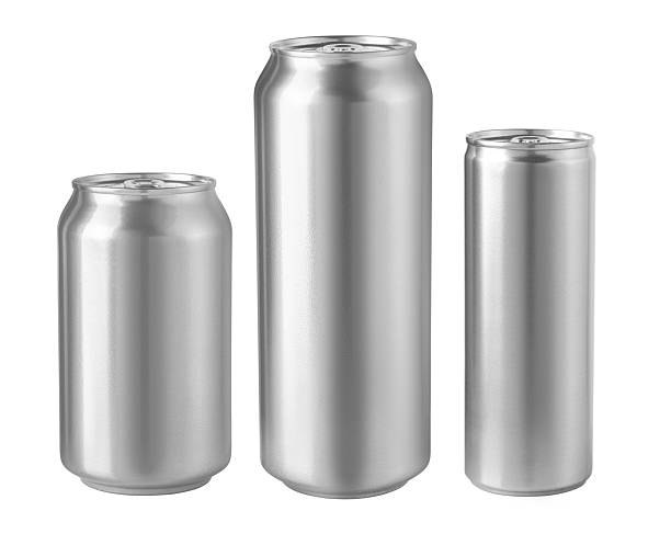 istock Aluminum slim cans isolated 2214870100