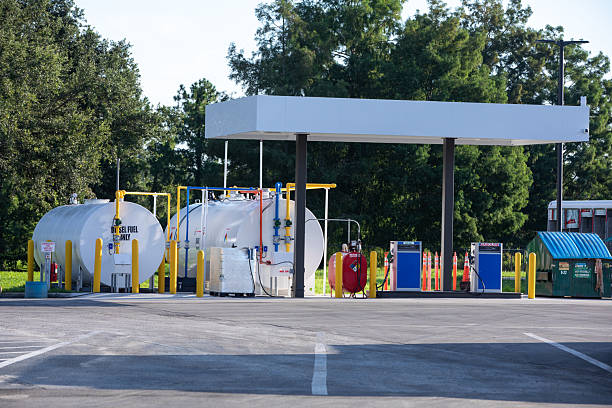 istock Diesel tanks fuel station 2214870203