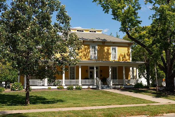 Harlan-Lincoln House stock photo