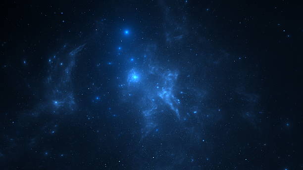 istock Bright stars and vibrant nebulae create a stunning cosmic panorama in the deep night sky, showcasing the beauty of the universe and distant galaxies. 3d render 2214876873