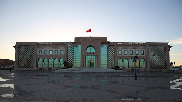 istock City hall of Tunisia 2214877075
