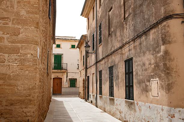 istock old village street on Majorca 2214878563