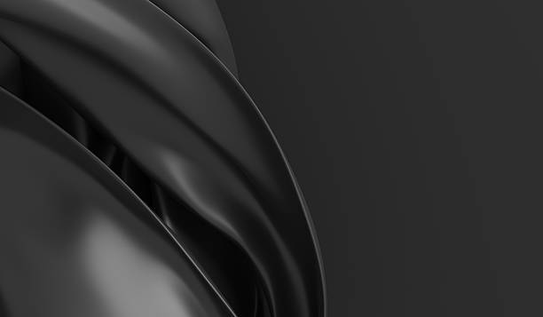 istock Satin Fabric, Silk Satin, Shiny, Shiny, Elegant Waves, Background for banner, backdrop or surface, High Detail Fabric Texture, 3D Fabric Illustration 2214883705
