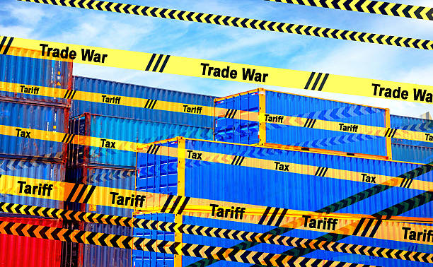 istock Trade War and Tariff Economy Recession 2214883906