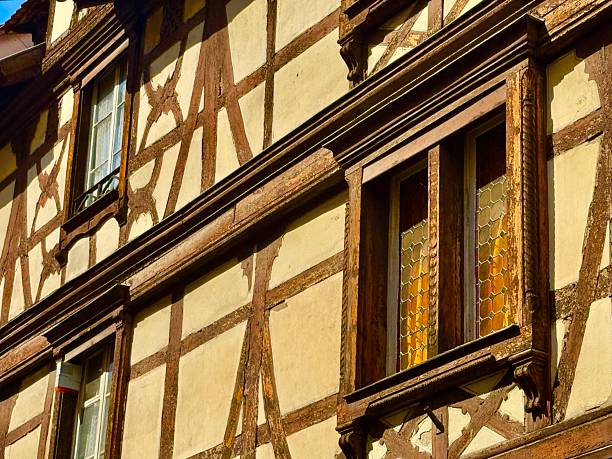 Colmar, France: 05/12/2025 - Colmar is a town in the Alsace region of northeastern France, near the German border. Its old town has cobblestone streets lined with half-timbered medieval and Renaissance buildings.