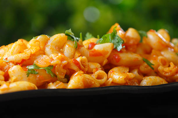 SAUCY Indian Style Macaroni Pasta