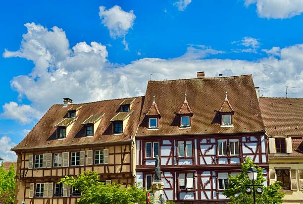 Colmar, France: 05/12/2025 - Colmar is a town in the Alsace region of northeastern France, near the German border. Its old town has cobblestone streets lined with half-timbered medieval and Renaissance buildings.