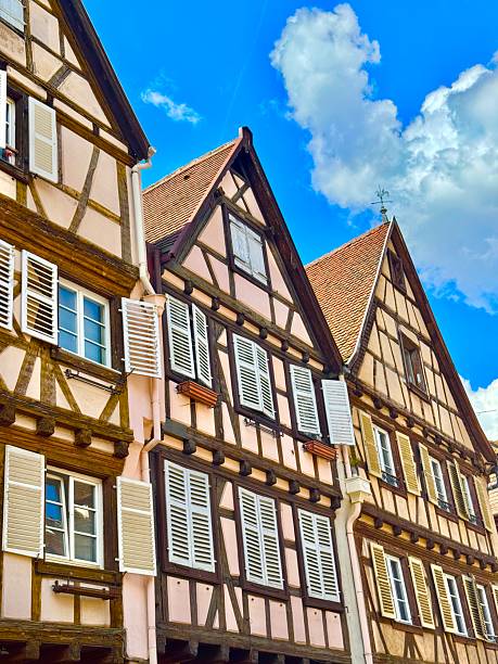 Colmar, France: 05/12/2025 - Colmar is a town in the Alsace region of northeastern France, near the German border. Its old town has cobblestone streets lined with half-timbered medieval and Renaissance buildings.