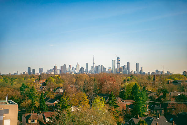 Toronto Downtown, Ontario, Canada. 27 August 2024. Toronto is the most populous city in Canada and the capital city of the Canadian province of Ontario